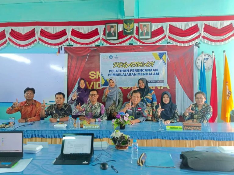 Membentuk Guru Hebat, Pelatihan Perencanaan Pembelajaran Mendalam SMP Vidya Sasana Sukses Digelar